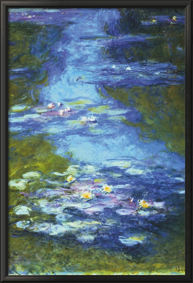 Water Lilies - Claude Monet Painting